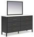 Cadmori Dresser and Mirror - Valley Furniture (Rohnert Park, CA)