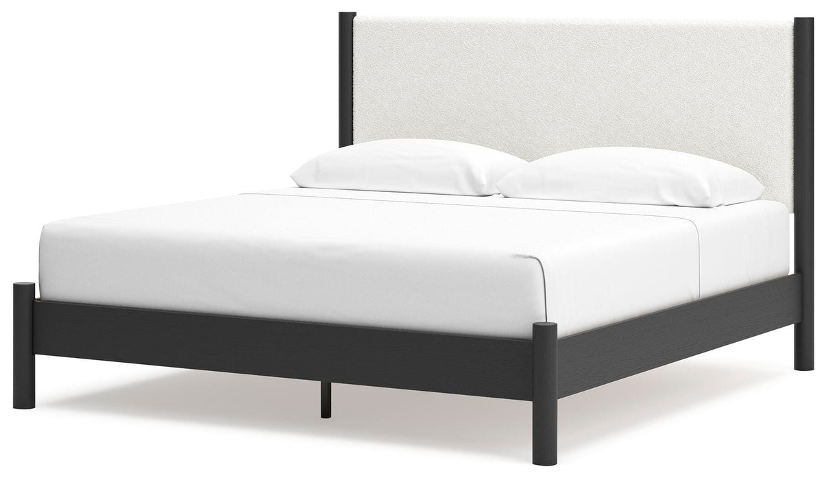 Cadmori Upholstered Bed - Valley Furniture (Rohnert Park, CA)