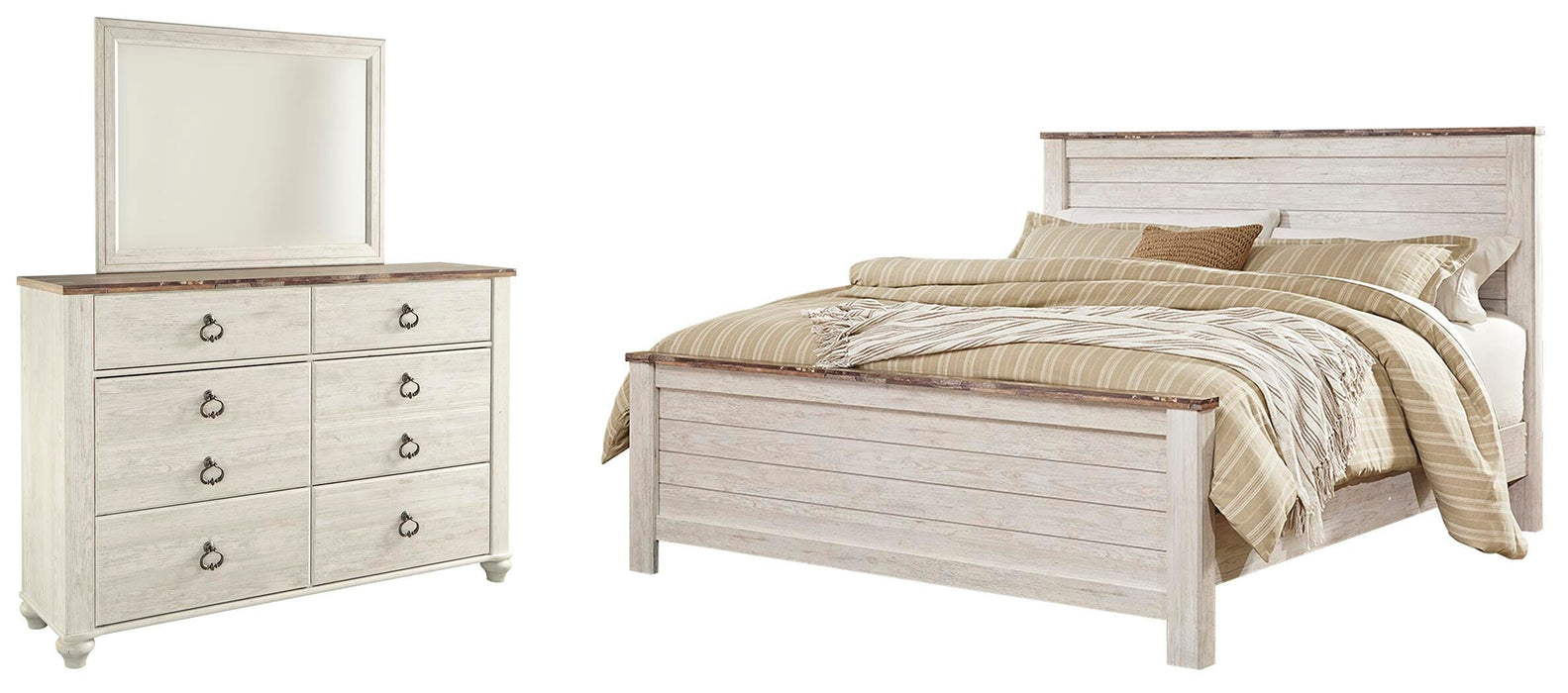Willowton Bedroom Set - Valley Furniture (Rohnert Park, CA)