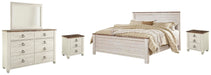 Willowton Bedroom Set - Valley Furniture (Rohnert Park, CA)