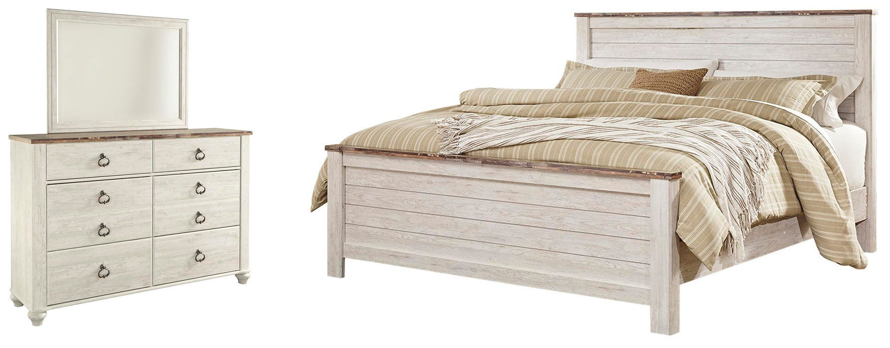 Willowton Bedroom Set - Valley Furniture (Rohnert Park, CA)