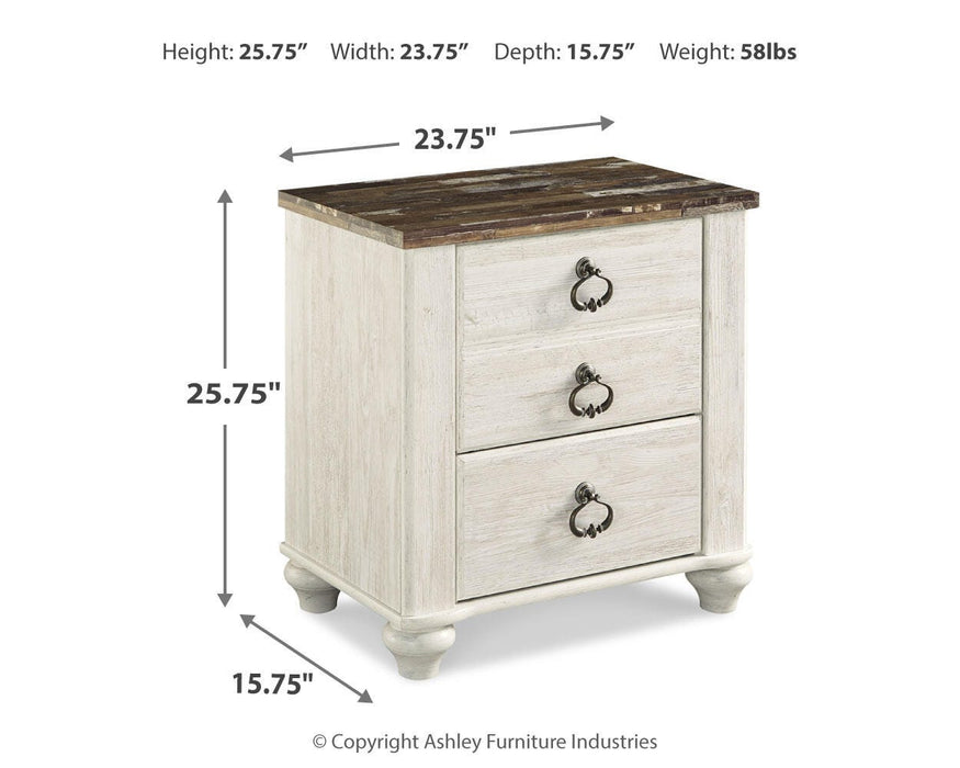 Willowton Bedroom Set - Valley Furniture (Rohnert Park, CA)