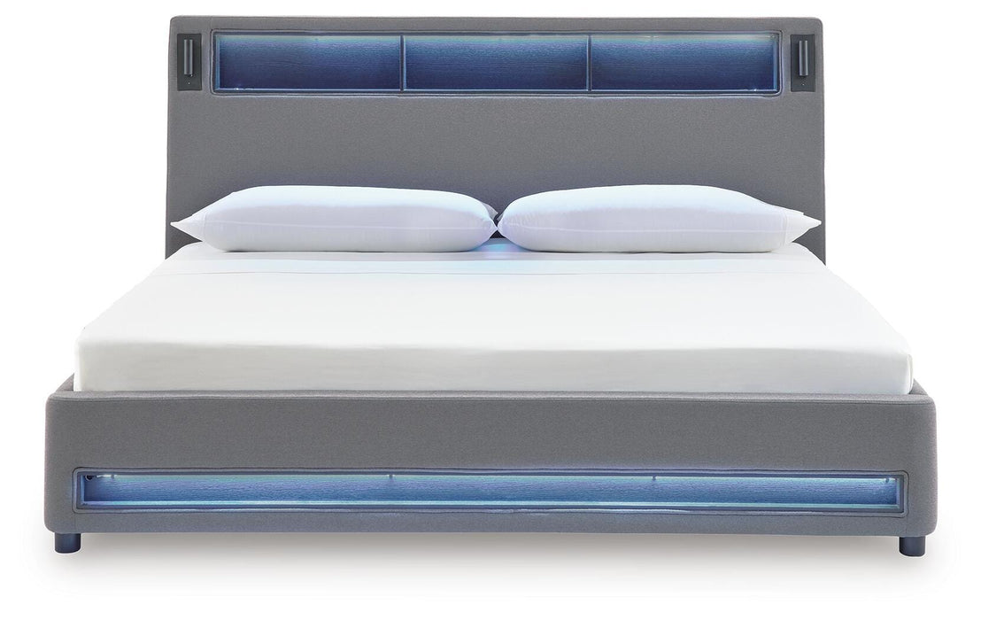 Verishaw Upholstered Bed - Valley Furniture (Rohnert Park, CA)