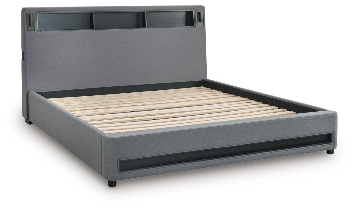 Verishaw Upholstered Bed - Valley Furniture (Rohnert Park, CA)