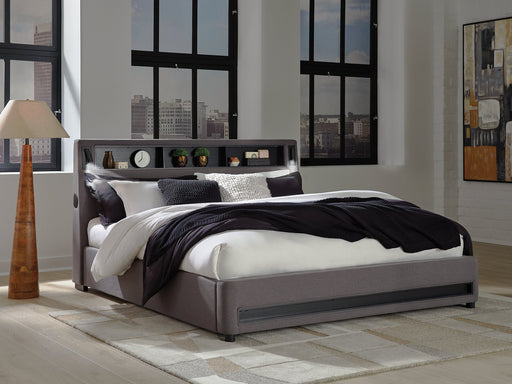 Verishaw Upholstered Bed - Valley Furniture (Rohnert Park, CA)