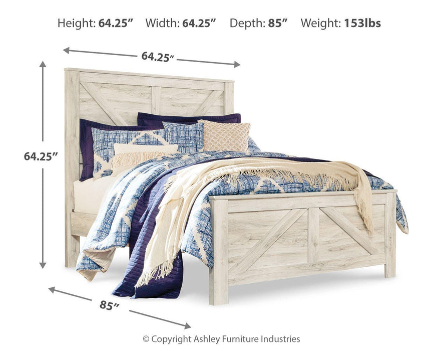 Bellaby Crossbuck Bed - Valley Furniture (Rohnert Park, CA)