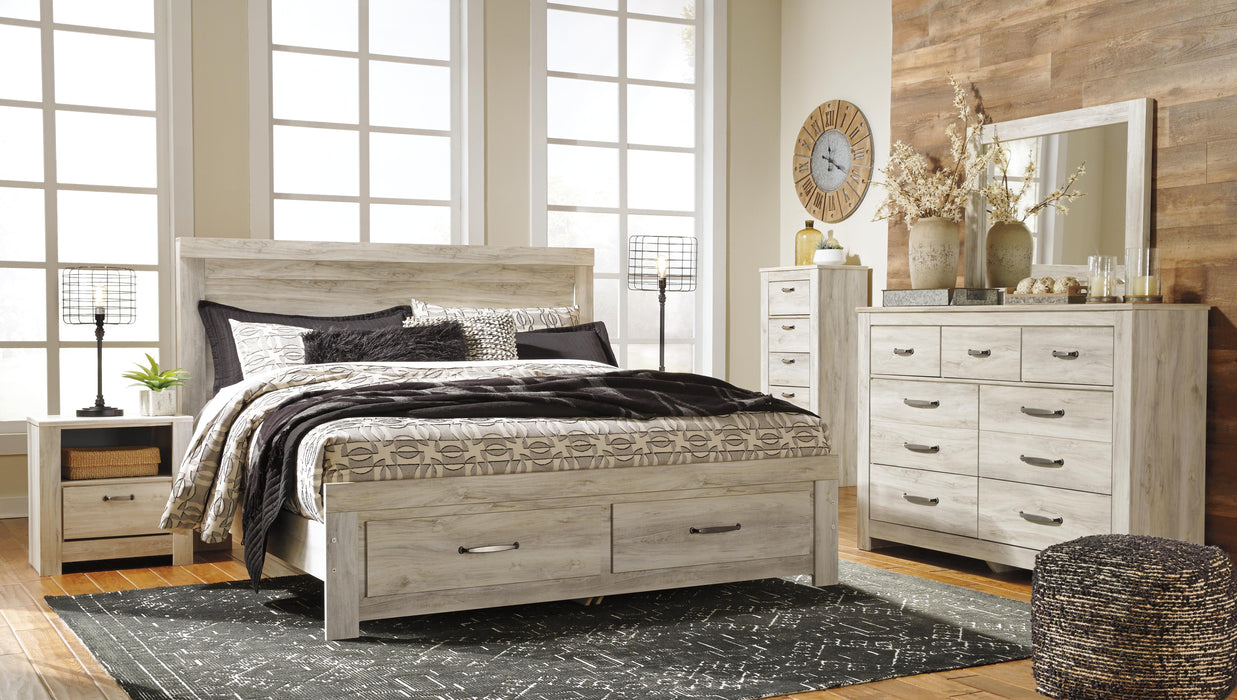 Bellaby Bed with 2 Storage Drawers - Valley Furniture (Rohnert Park, CA)
