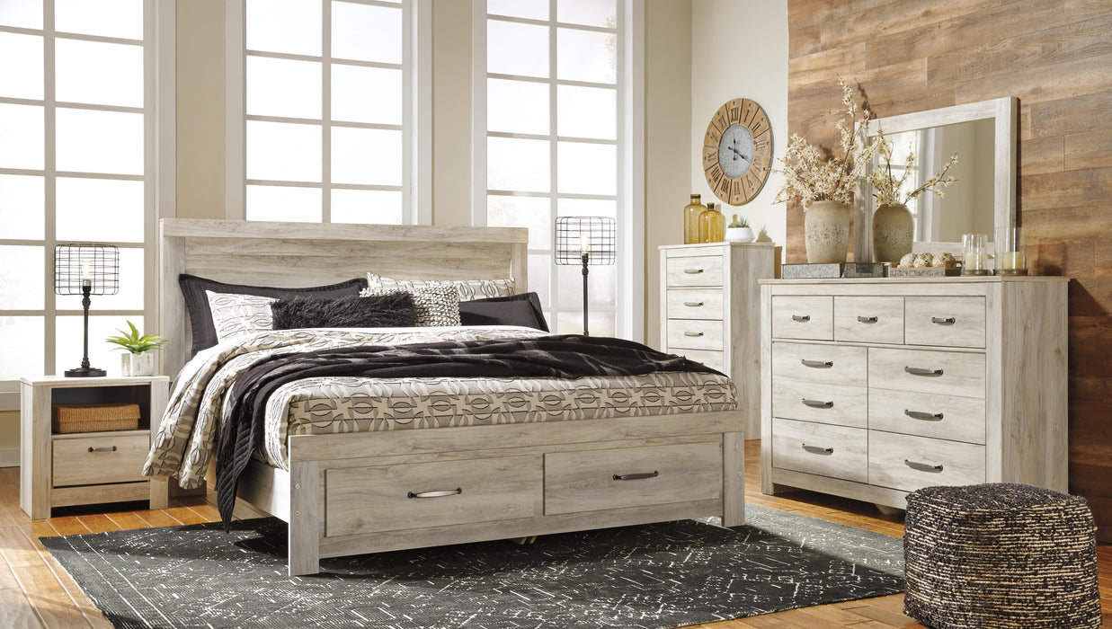 Bellaby Bed with 2 Storage Drawers - Valley Furniture (Rohnert Park, CA)