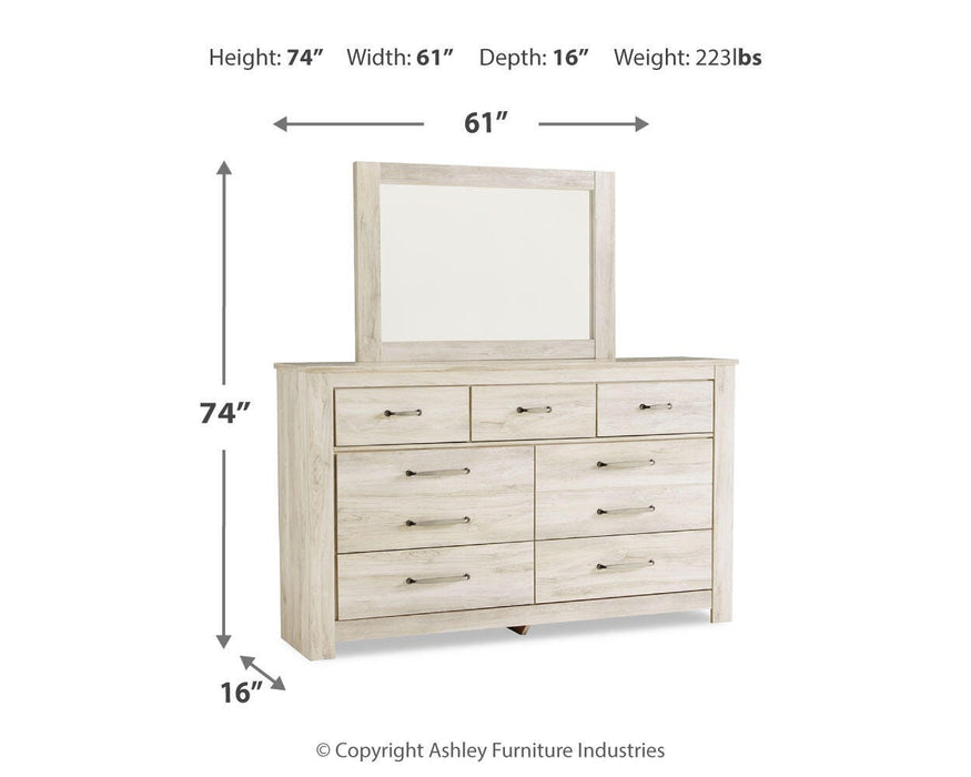Bellaby Dresser and Mirror - Valley Furniture (Rohnert Park, CA)