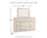 Bellaby Dresser and Mirror - Valley Furniture (Rohnert Park, CA)