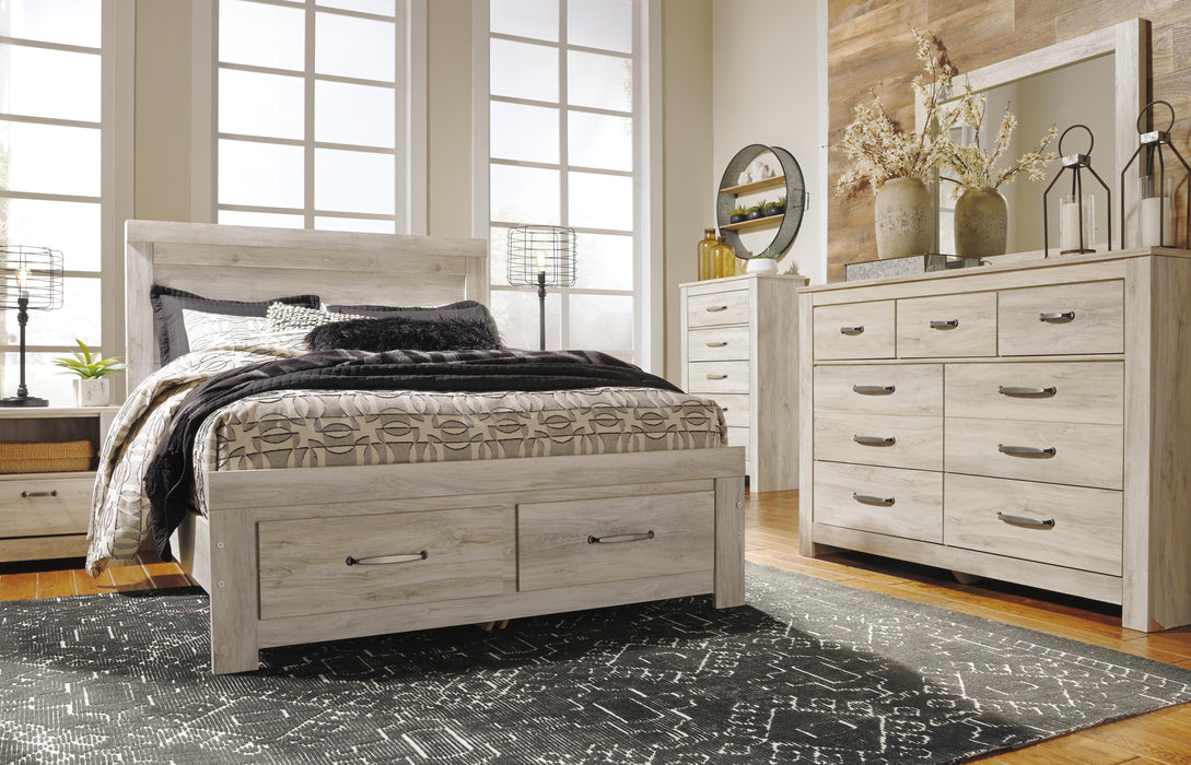 Bellaby Bed with 2 Storage Drawers - Valley Furniture (Rohnert Park, CA)