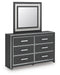 Zuraleus Dresser and Mirror - Valley Furniture (Rohnert Park, CA)