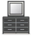 Zuraleus Dresser and Mirror - Valley Furniture (Rohnert Park, CA)