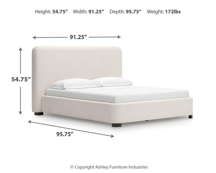 Brintstreet Upholstered Bed - Valley Furniture (Rohnert Park, CA)