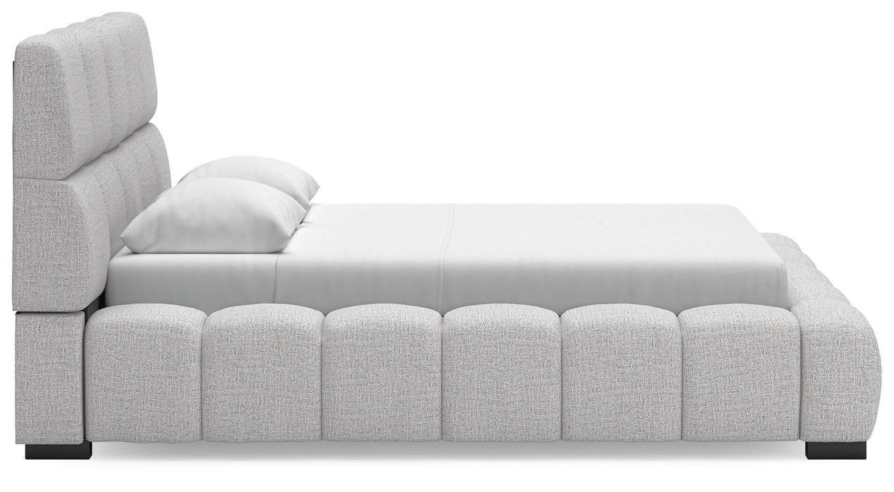 Grendusk Upholstered Bed - Valley Furniture (Rohnert Park, CA)