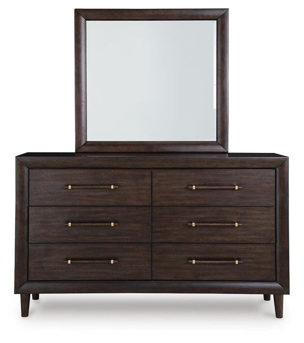 Dantenton Dresser and Mirror - Valley Furniture (Rohnert Park, CA)