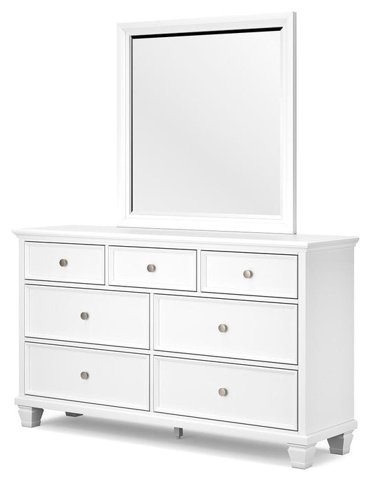 Fortman Dresser and Mirror - Valley Furniture (Rohnert Park, CA)