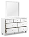 Fortman Dresser and Mirror - Valley Furniture (Rohnert Park, CA)