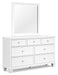 Fortman Dresser and Mirror - Valley Furniture (Rohnert Park, CA)