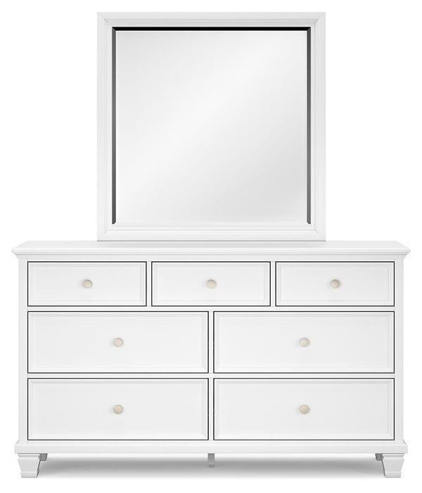 Fortman Dresser and Mirror - Valley Furniture (Rohnert Park, CA)