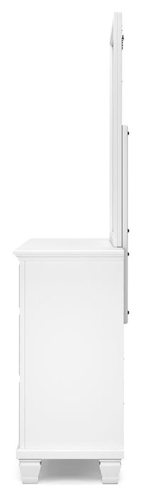 Fortman Dresser and Mirror - Valley Furniture (Rohnert Park, CA)