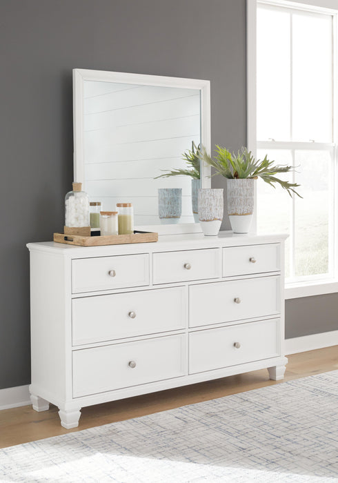 Fortman Dresser and Mirror - Valley Furniture (Rohnert Park, CA)