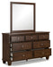 Danabrin Dresser and Mirror - Valley Furniture (Rohnert Park, CA)