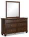 Danabrin Dresser and Mirror - Valley Furniture (Rohnert Park, CA)