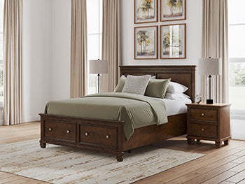 Danabrin Panel Storage Bed - Valley Furniture (Rohnert Park, CA)