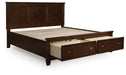 Danabrin Panel Storage Bed - Valley Furniture (Rohnert Park, CA)