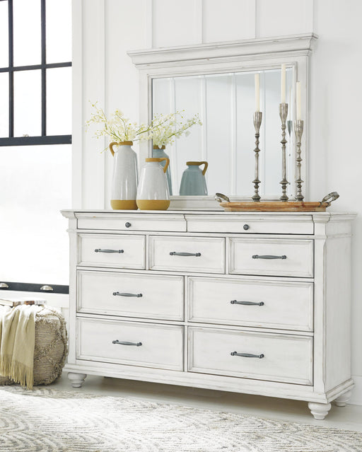 Kanwyn Dresser and Mirror - Valley Furniture (Rohnert Park, CA)