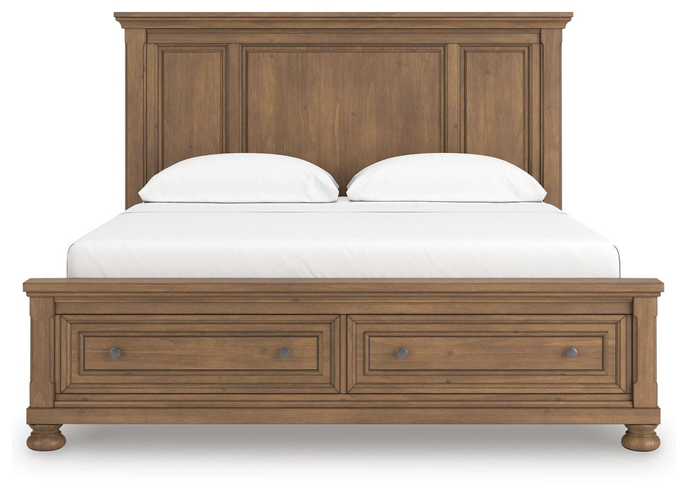 Feddinger Panel Storage Bed - Valley Furniture (Rohnert Park, CA)