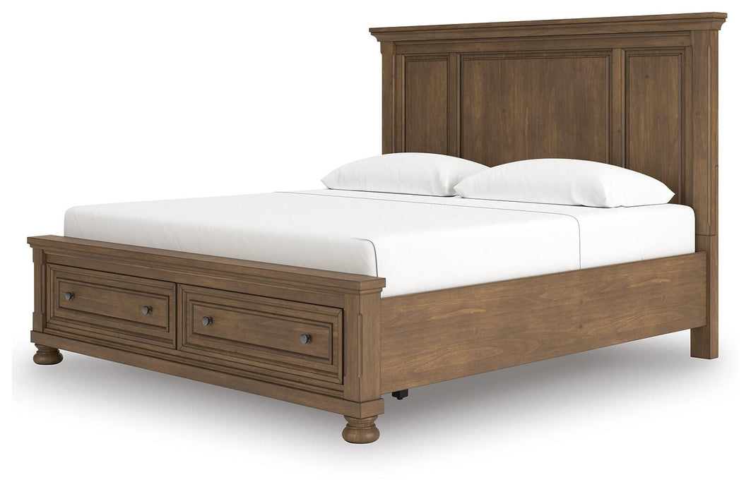 Feddinger Panel Storage Bed - Valley Furniture (Rohnert Park, CA)