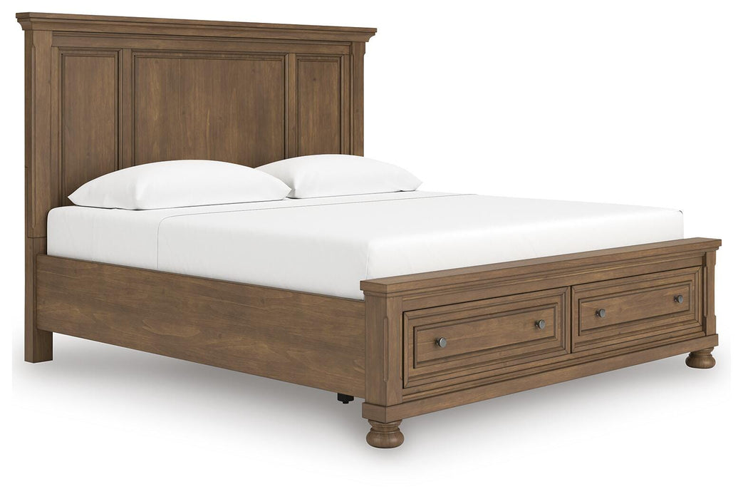 Feddinger Panel Storage Bed - Valley Furniture (Rohnert Park, CA)