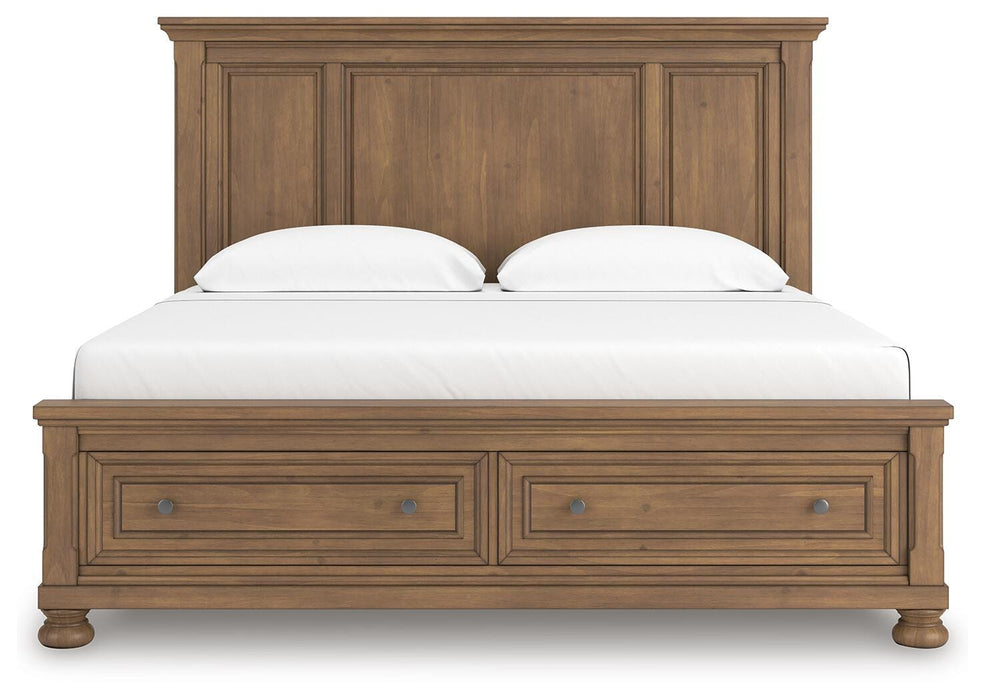 Feddinger Panel Storage Bed - Valley Furniture (Rohnert Park, CA)