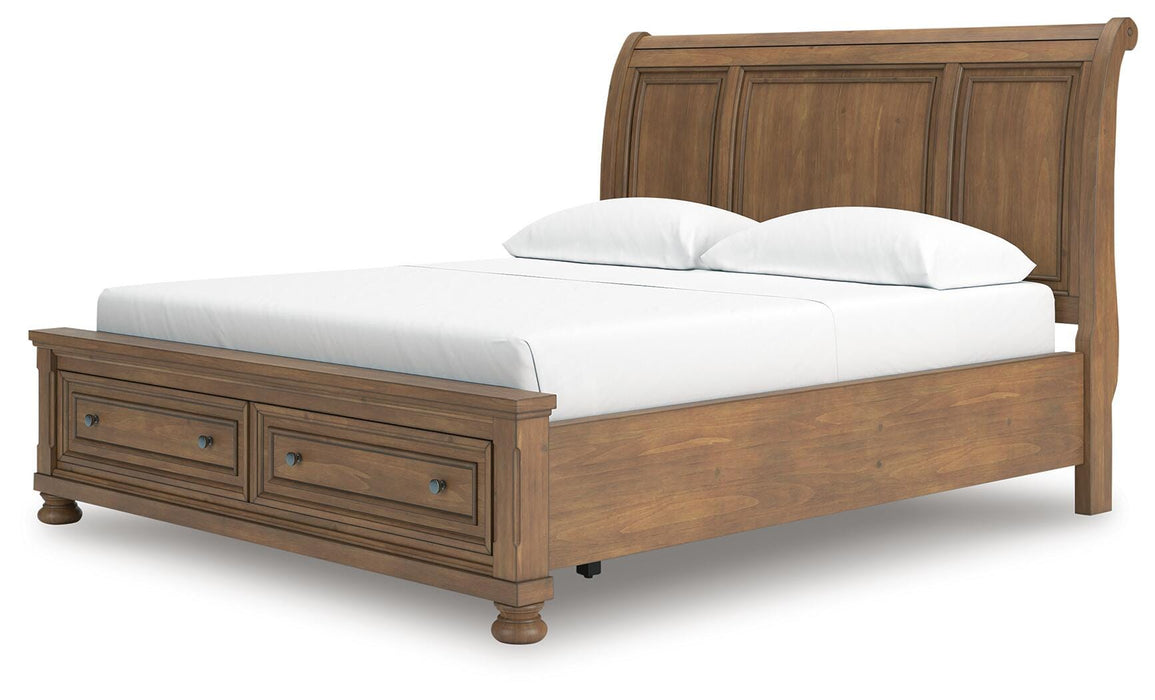 Feddinger Panel Storage Bed - Valley Furniture (Rohnert Park, CA)