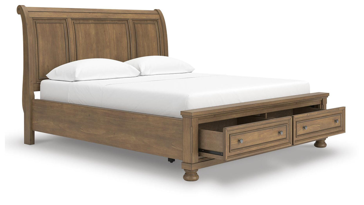 Feddinger Panel Storage Bed - Valley Furniture (Rohnert Park, CA)