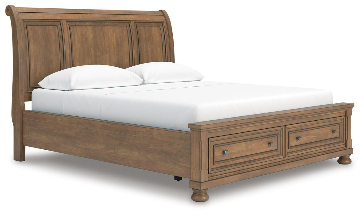 Feddinger Panel Storage Bed - Valley Furniture (Rohnert Park, CA)