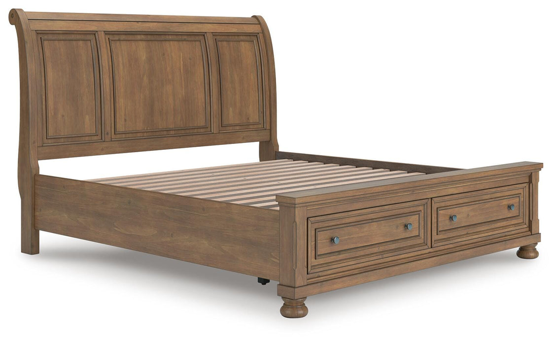 Feddinger Panel Storage Bed - Valley Furniture (Rohnert Park, CA)