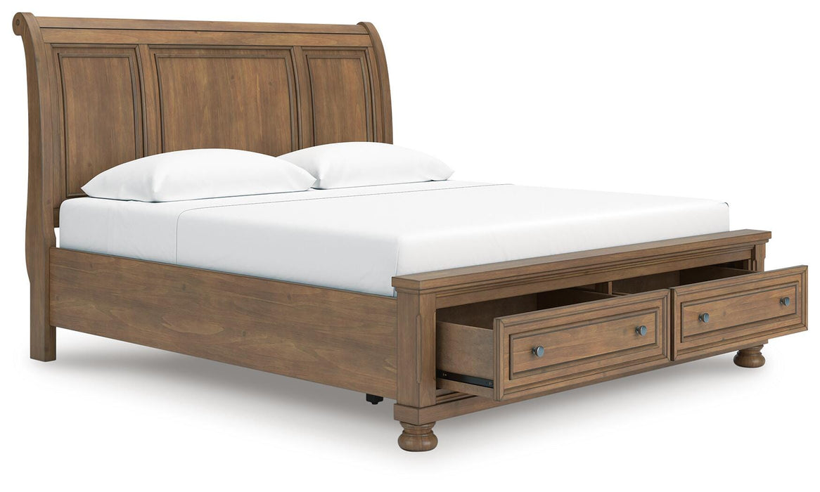 Feddinger Panel Storage Bed - Valley Furniture (Rohnert Park, CA)