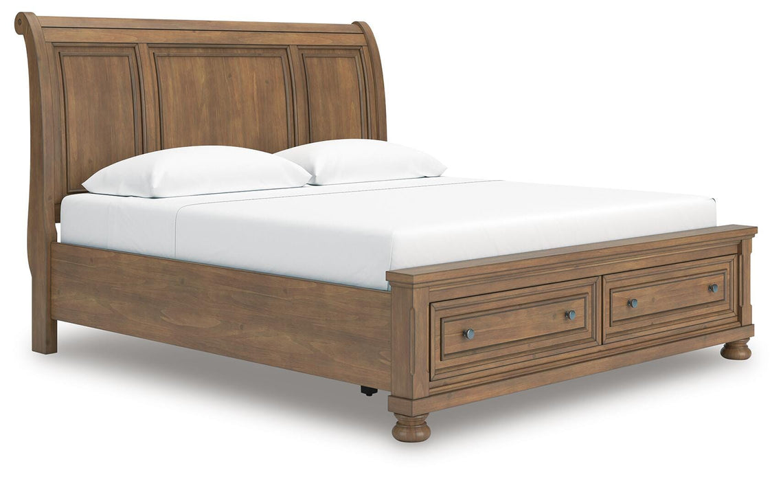 Feddinger Panel Storage Bed - Valley Furniture (Rohnert Park, CA)