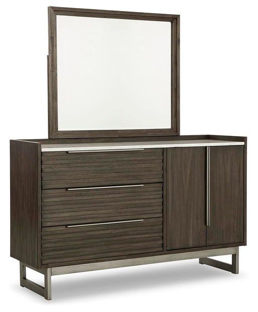 Arkenton Dresser and Mirror - Valley Furniture (Rohnert Park, CA)