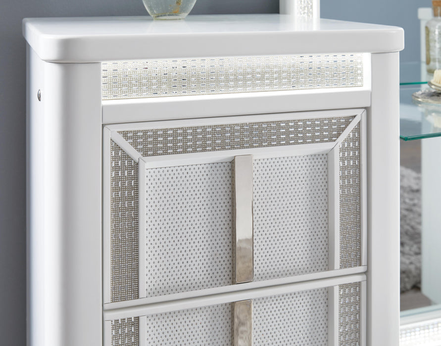 Chalanna Vanity with Mirror - Valley Furniture (Rohnert Park, CA)