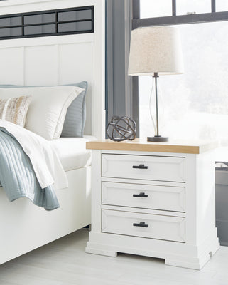 Ashbryn Nightstand - Valley Furniture (Rohnert Park, CA)