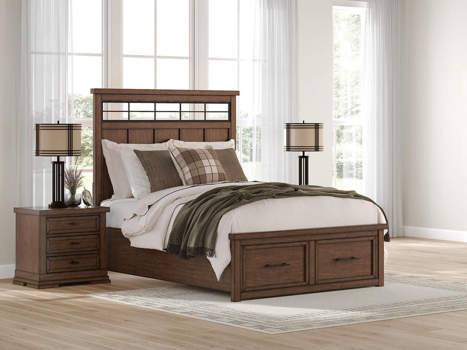Taffenbrook Panel Storage Bed - Valley Furniture (Rohnert Park, CA)