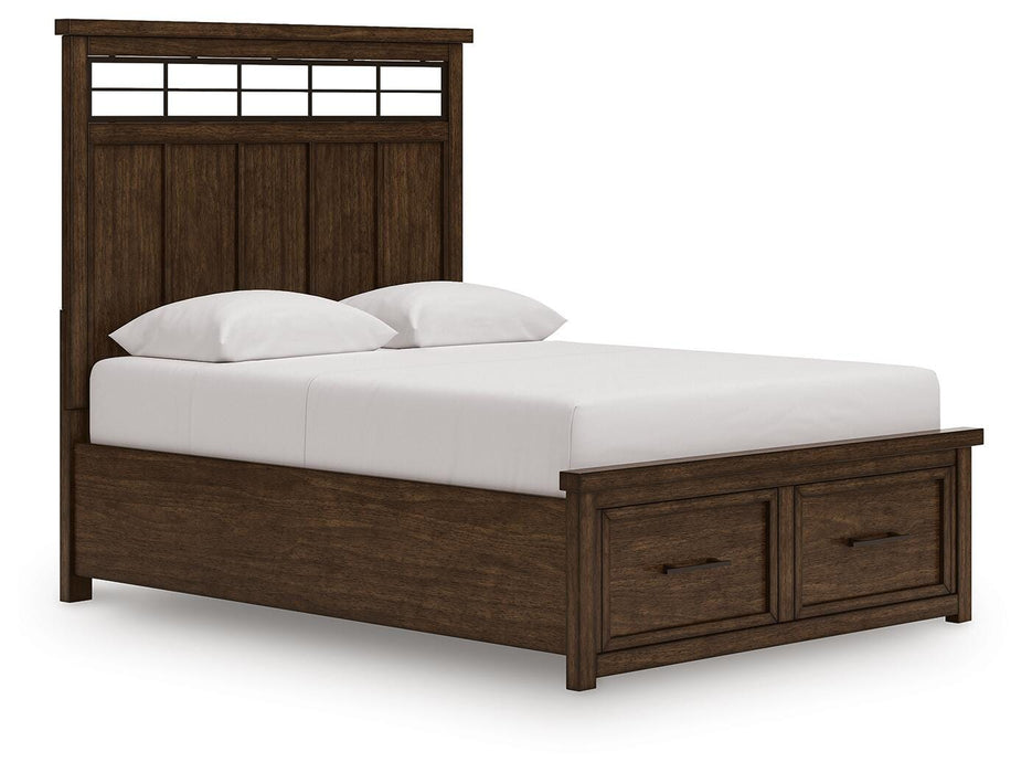 Taffenbrook Panel Storage Bed - Valley Furniture (Rohnert Park, CA)
