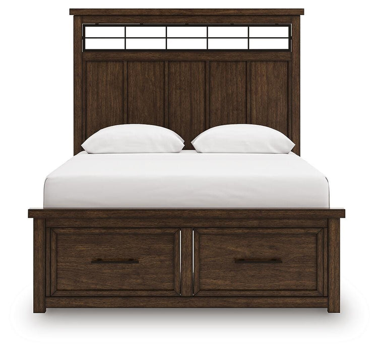 Taffenbrook Panel Storage Bed - Valley Furniture (Rohnert Park, CA)
