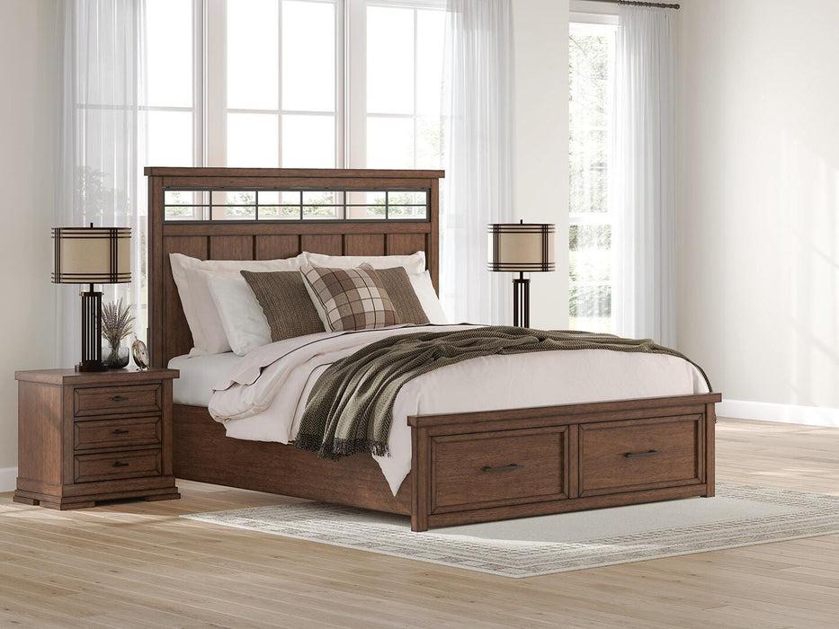 Taffenbrook Panel Storage Bed - Valley Furniture (Rohnert Park, CA)