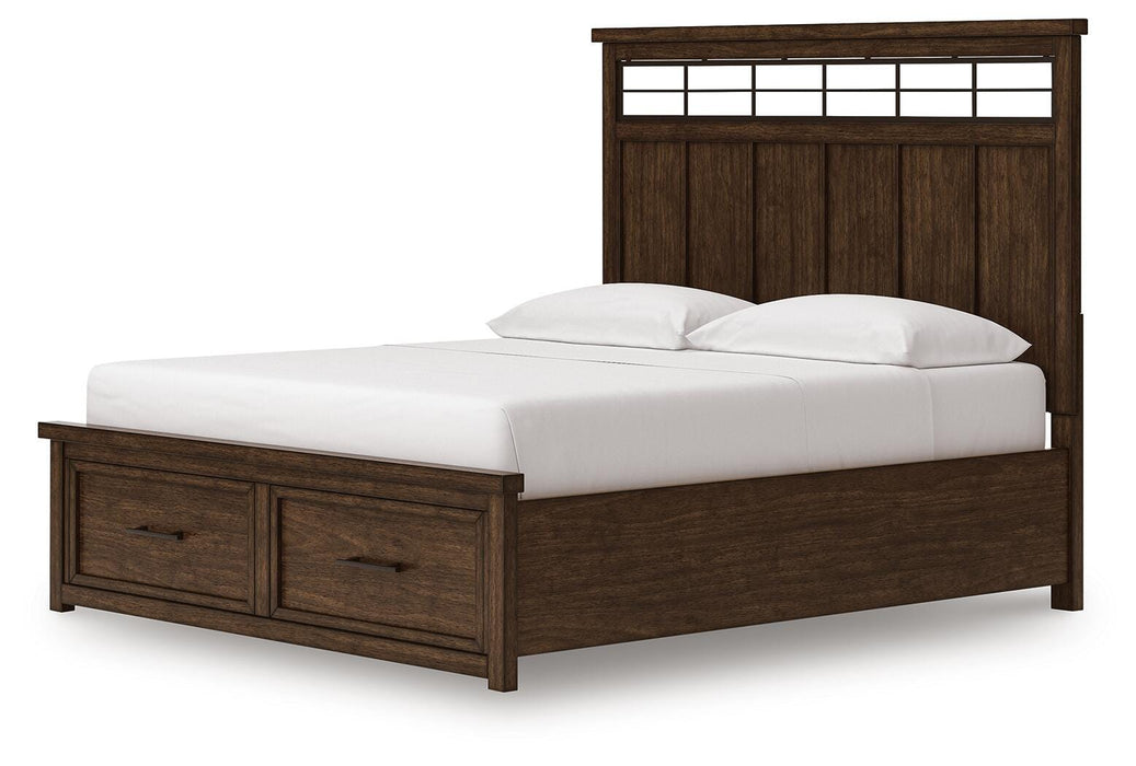 Taffenbrook Panel Storage Bed - Valley Furniture (Rohnert Park, CA)