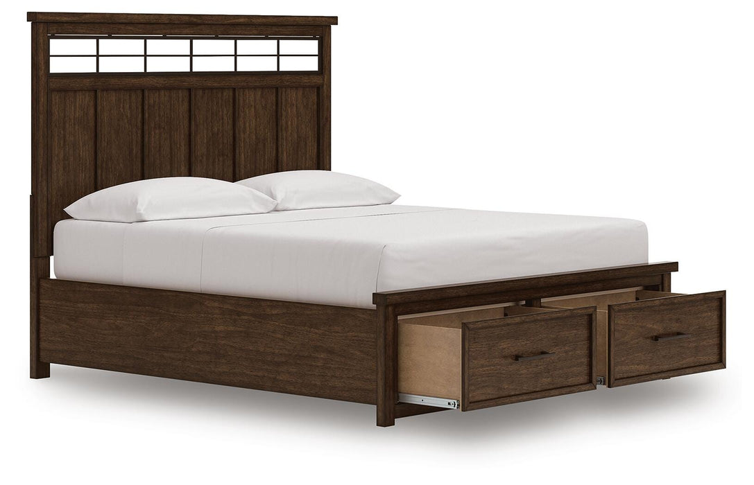 Taffenbrook Panel Storage Bed - Valley Furniture (Rohnert Park, CA)